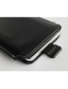 Kup LURESKO LILLA 4XL Lederhülle für ein Handy bis zu 7 Zoll, Lederetui (schwarz glatt mit weißen Nähten) - LUR40 - {ean13} - Sklep Home Screen