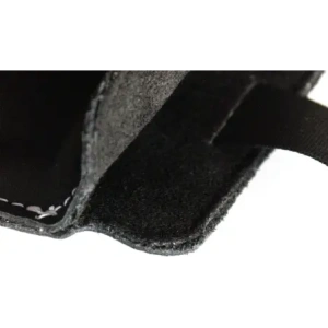 Kup LURESKO LILLA 4XL Lederhülle für ein Handy bis zu 7 Zoll, Lederetui (schwarz glatt mit weißen Nähten) - LUR40 - {ean13} - Sklep Home Screen