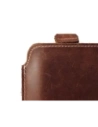Buy LURESKO LILLA 4XL leather slip case slip-in for a phone up to 7 inches, leather cover (vintage brown with white thread) - LUR41 - {ean13} - Home Screen Store Europe