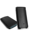 Kup LURESKO NORTHERN XXXL Lederhülle zum Aufstecken für das Handy (schwarz glatt mit weißem Faden) - LUR43 - {ean13} - Sklep Home Screen