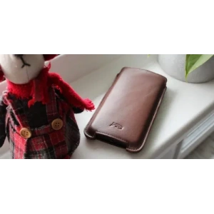 Kup Husa din piele LURESKO NORTHERN XXXL tip pull-out pentru telefon (maro neted) - LUR46 - {ean13} - Sklep Home Screen
