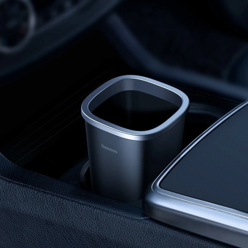 Buy Baseus Dust-free Vehicle-mounted Trash Can 800ml (black) - BSU1447BLK - {ean13} - Home Screen Store Europe