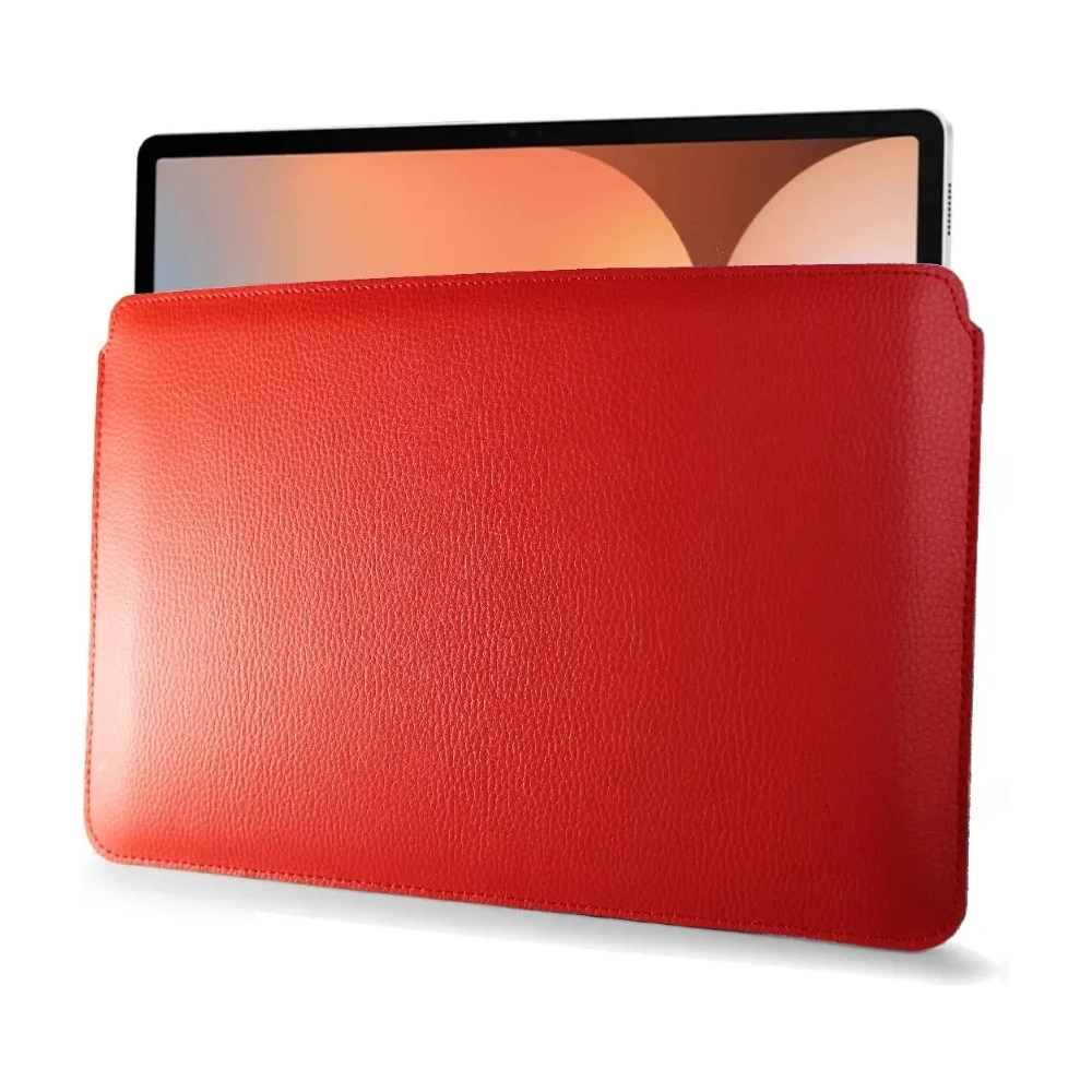 Skórzane etui LURESKO TABLET SLEEVE ECO na tablet 313 x 222 x 9mm 12-13 cali (czerwony)