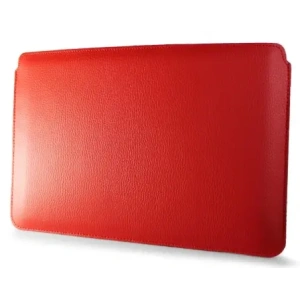 Kup Husă pentru tabletă LURESKO TABLET SLEEVE din piele ECO, dimensiuni 313 x 222 x 9 mm, pentru tablete de 12-13 inch (roșie) - LUR48 - {ean13} - Sklep Home Screen