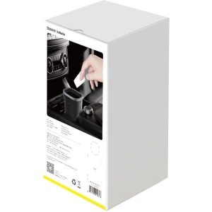 Baseus Dust-free Vehicle-mounted Trash Can 800ml (black)