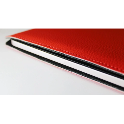 Kup Husă pentru tabletă LURESKO din piele ECO, dimensiuni 273 x 177 x 9mm (roșie) - LUR49 - {ean13} - Sklep Home Screen