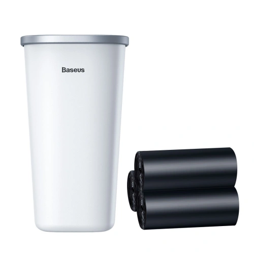 Buy Baseus Dust-free Vehicle-mounted Trash Can 800ml (white) - BSU1448WHT - {ean13} - Home Screen Store Europe