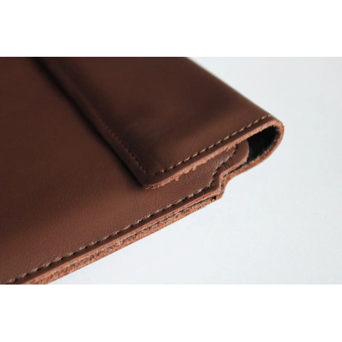 Kup Husa din piele LURESKO CLAYER XL+ pentru tabletă 290 x 212 x 9mm (maro neted) - LUR52 - {ean13} - Sklep Home Screen