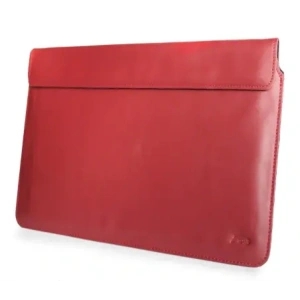 Kup Husa din piele LURESKO CLAYER XL+ pentru tabletă 290 x 212 x 9mm (roșie netedă cu fir roșu) - LUR53 - {ean13} - Sklep Home Screen