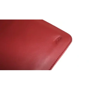 Kup Husa din piele LURESKO CLAYER XL+ pentru tabletă 290 x 212 x 9mm (roșie netedă cu fir roșu) - LUR53 - {ean13} - Sklep Home Screen