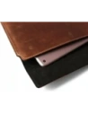 Kup LURESKO CLAYER XXL Lederhülle für Tablet 313 x 222 x 9 mm (vintage braun mit weißen Nähten) - LUR56 - {ean13} - Sklep Home Screen