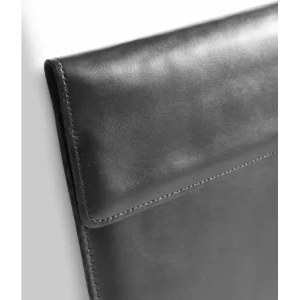 Kup Husa din piele LURESKO CLAYER XL2 GKL pentru tabletă 249 x 181 x 9mm (neagră netedă cu fir negru) - LUR58 - {ean13} - Sklep Home Screen