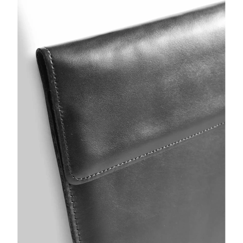 Buy LURESKO CLAYER XL2 GKL leather case for tablet 249 x 181 x 9mm (black smooth with black thread) - LUR58 - {ean13} - Home Screen Store Europe