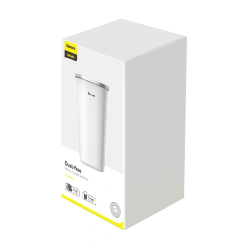 Buy Baseus Dust-free Vehicle-mounted Trash Can 800ml (white) - BSU1448WHT - {ean13} - Home Screen Store Europe