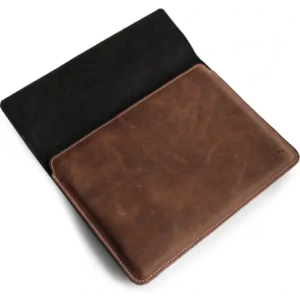 Kup LURESKO CLAYER XL2 GKL Lederhülle für Tablet 249 x 181 x 9 mm (vintage braun mit weißem Faden) - LUR59 - {ean13} - Sklep Home Screen