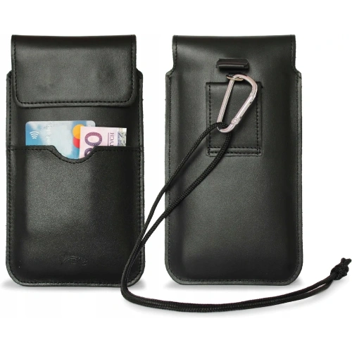 Kup LURESKO VISSA 4XL Lederhülle für den Hals 170x80x9mm (schwarz glatt mit schwarzem Faden) - LUR60 - {ean13} - Sklep Home Screen