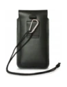 Buy LURESKO VISSA 4XL leather case for neck 170x80x9mm (black smooth with black thread) - LUR60 - {ean13} - Home Screen Store Europe