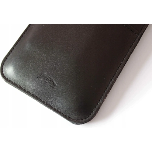 Kup LURESKO VISSA 4XL Lederhülle für den Hals 170x80x9mm (schwarz glatt mit schwarzem Faden) - LUR60 - {ean13} - Sklep Home Screen