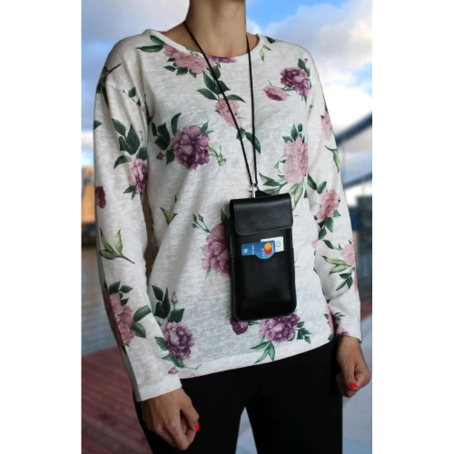 Kup LURESKO VISSA 4XL Lederhülle für den Hals 170x80x9mm (schwarz glatt mit schwarzem Faden) - LUR60 - {ean13} - Sklep Home Screen