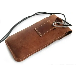 Kup LURESKO VISSA 4XL Lederhülle für den Hals 170x80x9mm (vintage braun mit weißem Faden) - LUR61 - {ean13} - Sklep Home Screen