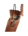 Buy LURESKO VISSA 4XL leather case for neck 170x80x9mm (vintage brown with white thread) - LUR61 - {ean13} - Home Screen Store Europe