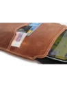 Buy LURESKO VISSA 4XL leather case for neck 170x80x9mm (vintage brown with white thread) - LUR61 - {ean13} - Home Screen Store Europe
