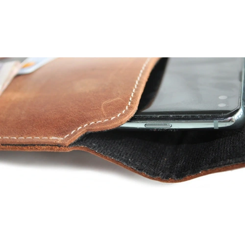 Kup Husa LURESKO VISSA 4XL din piele pentru gât 170x80x9mm (cafea vintage cu fir alb) - LUR61 - {ean13} - Sklep Home Screen