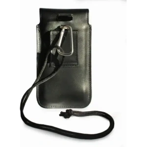 Buy LURESKO Vissa S leather case for neck S 144x71x9mm - BLACK - LUR62 - {ean13} - Home Screen Store Europe