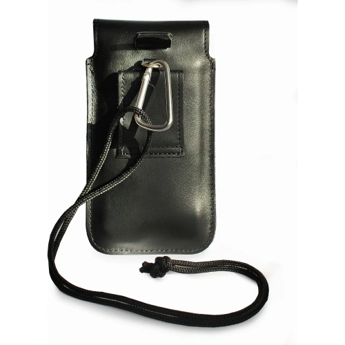 Buy LURESKO Vissa S leather case for neck S 144x71x9mm - BLACK - LUR62 - {ean13} - Home Screen Store Europe