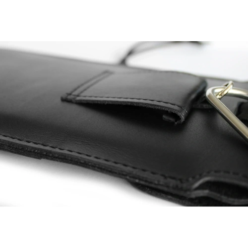 Buy LURESKO Vissa S leather case for neck S 144x71x9mm - BLACK - LUR62 - {ean13} - Home Screen Store Europe
