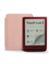 Buy LURESKO MASTER S leather case for ebook 162x113x9mm (smooth pink with pink thread) - LUR63 - {ean13} - Home Screen Store Europe
