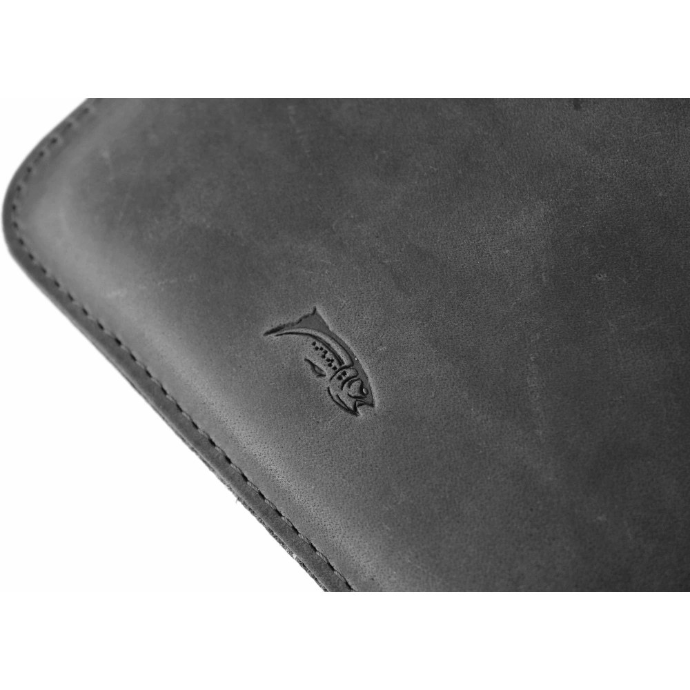 Skórzane etui LURESKO MASTER S na ebook 162x113x9mm (szary vintage)