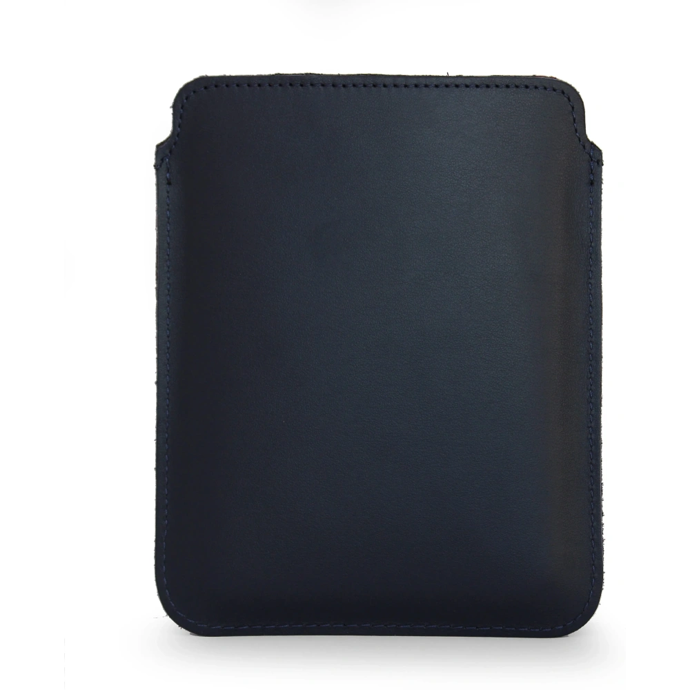 Skórzane etui LURESKO MASTER S na ebook 162x113x9mm (granatowy gładki)