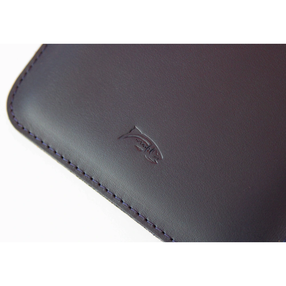 Skórzane etui LURESKO MASTER S na ebook 162x113x9mm (granatowy gładki)