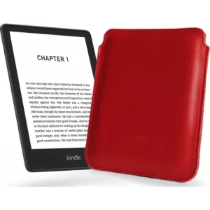 Buy LURESKO MASTER S leather case for ebook 162x113x9mm (red smooth) - LUR66 - {ean13} - Home Screen Store Europe