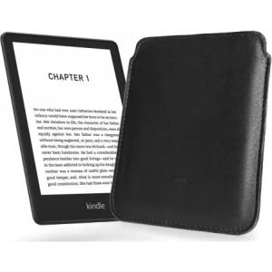 Buy LURESKO MASTER S leather case for ebook 162x113x9mm (black smooth with black thread) - LUR67 - {ean13} - Home Screen Store Europe