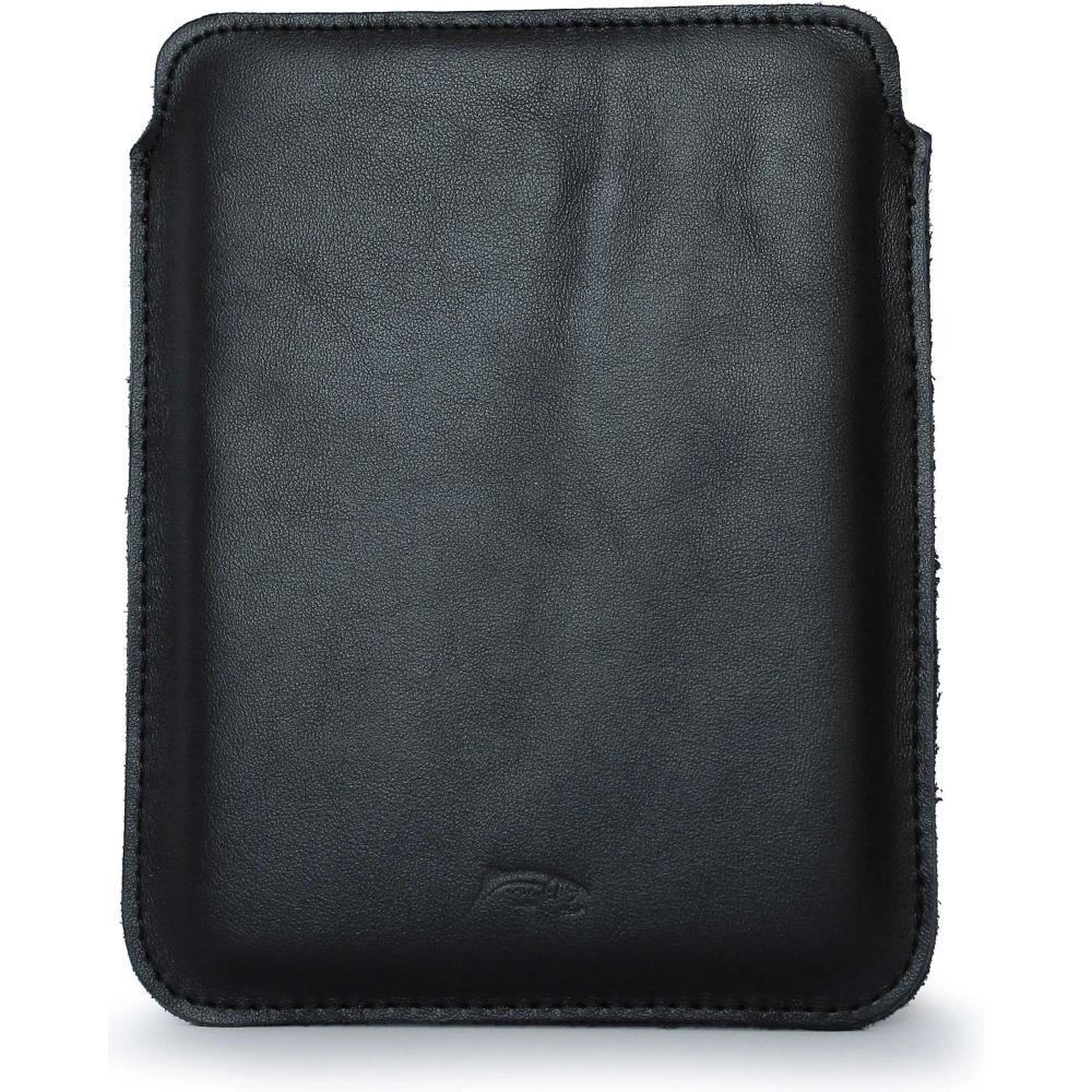 Skórzane etui LURESKO MASTER S na ebook 162x113x9mm (czarny gładki czarna nić)