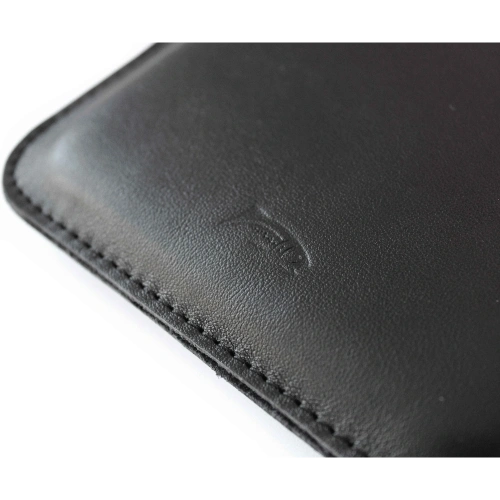 Buy LURESKO MASTER S leather case for ebook 162x113x9mm (black smooth with black thread) - LUR67 - {ean13} - Home Screen Store Europe