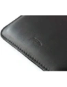 Buy LURESKO MASTER S leather case for ebook 162x113x9mm (black smooth with black thread) - LUR67 - {ean13} - Home Screen Store Europe