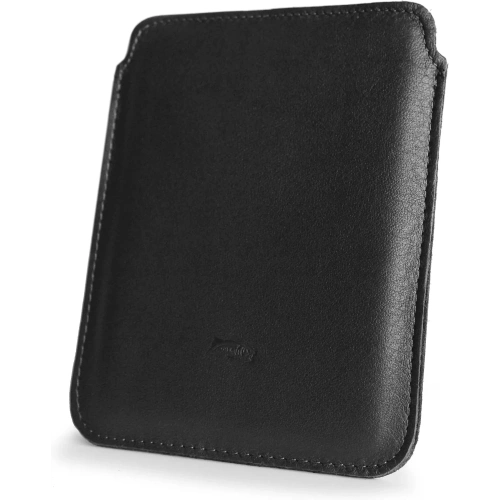Buy LURESKO MASTER S leather case for ebook 162x113x9mm (black smooth with black thread) - LUR67 - {ean13} - Home Screen Store Europe
