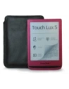 Buy LURESKO MASTER S leather case for ebook 162x113x9mm (black smooth with black thread) - LUR67 - {ean13} - Home Screen Store Europe