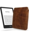 Buy LURESKO MASTER S leather case for ebook 162x113x9mm (vintage brown with white thread) - LUR68 - {ean13} - Home Screen Store Europe