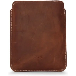 Kup LURESKO MASTER S Ledertasche für E-Book 162x113x9mm (vintage braun mit weißen Nähten) - LUR68 - {ean13} - Sklep Home Screen
