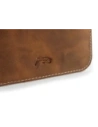 Buy LURESKO MASTER S leather case for ebook 162x113x9mm (vintage brown with white thread) - LUR68 - {ean13} - Home Screen Store Europe