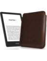 LURESKO MASTER S kožené pouzdro pro eBook 162x113x9mm (hladká hnědá)