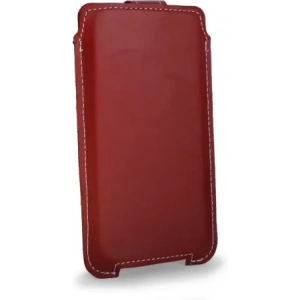 Kup LURESKO SOFIJA XXXL Ledertasche universal mit Riemenverschluss (rot glatt mit weißen Nähten) - LUR73 - {ean13} - Sklep Home Screen