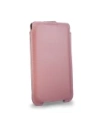 Buy LURESKO SOFIJA XXL leather case universal with strap closure (smooth pink with white thread) - LUR77 - {ean13} - Home Screen Store Europe