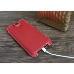Kup LURESKO SOFIJA XXL Ledertasche universal mit Trageverschluss (rot vintage mit weißen Nähten) - LUR79 - {ean13} - Sklep Home Screen