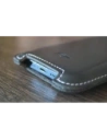 Kup LURESKO SOFIJA XXL Ledertasche universal mit Riemenverschluss (schwarz glatt mit weißem Faden) - LUR81 - {ean13} - Sklep Home Screen