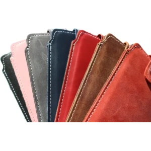 Kup LURESKO SOFIJA XXL Ledertasche universal mit Riemenverschluss (schwarz glatt mit weißem Faden) - LUR81 - {ean13} - Sklep Home Screen